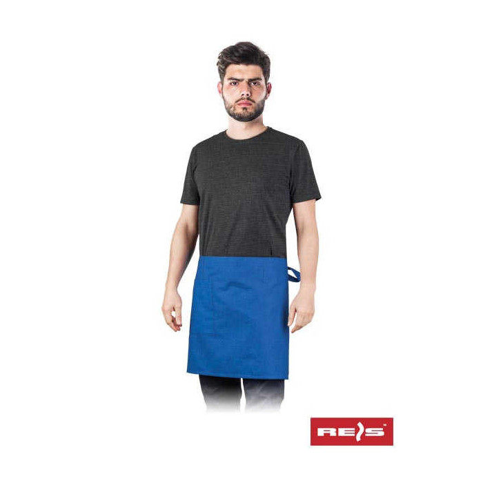 FARTUCH ROBOCZY REIS FZAP-CLASSIC TYPU ZAPASKA 265 g/mÂ˛ NIEBIESKI
