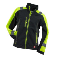 KURTKA ROBOCZA PROCERA SOFTSHELL WODOOCHRONNA CZARNA