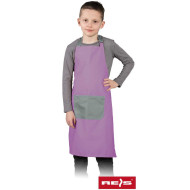 FARTUCH ROBOCZY REIS GOOD TASTE ROSSO-ZAP PRZEDNI TYPU ZAPASKA SZARA