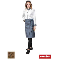 FARTUCH ROBOCZY REIS GOOD TASTE VOTRE-ZAP PRZEDNIY TYPU ZAPASKA CZARNO-BIAŁY