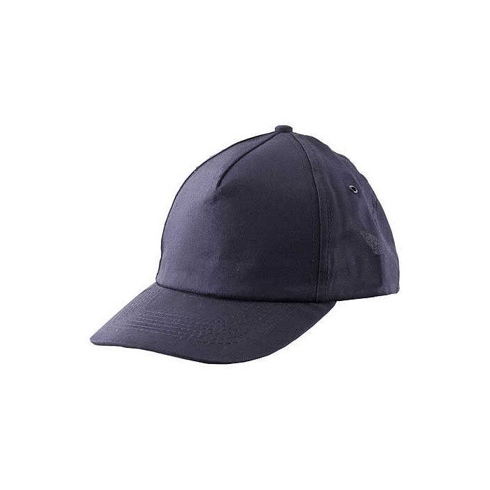 CZAPKA LETNIA POLSTAR BASEBALL Z DASZKIEM BAWEŁNIANA 180 g/m2 GRANATOWA
